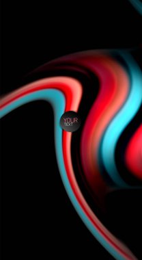 Renk dalga satırları arka plan bulanıklık