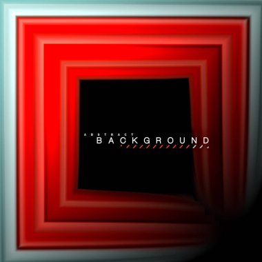 Sıvı çok renkli çizgilerle oluşturulan geometrik şekiller