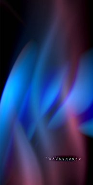 Neon parlayan dalga, sihirli enerji ve ışık arka plan