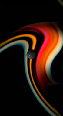 Renk dalga satırları arka plan bulanıklık