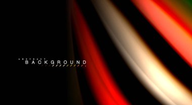 Renk dalga satırları arka plan bulanıklık