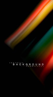 Renk dalga satırları arka plan bulanıklık