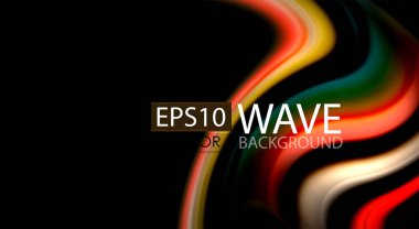 Renk dalga satırları arka plan bulanıklık