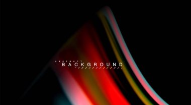 Renk dalga satırları arka plan bulanıklık