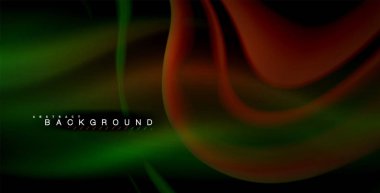 Neon parlayan dalga, sihirli enerji ve ışık arka plan