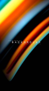 Renk dalga satırları arka plan bulanıklık