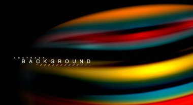 Renk dalga satırları arka plan bulanıklık