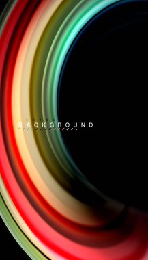 Sıvı vektör dalga arka plan renkleri karıştırma