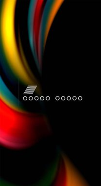 Renk dalga satırları arka plan bulanıklık