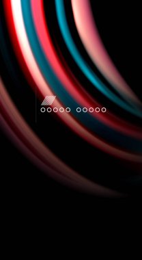 Renk dalga satırları arka plan bulanıklık