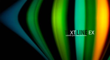 Renk dalga satırları arka plan bulanıklık