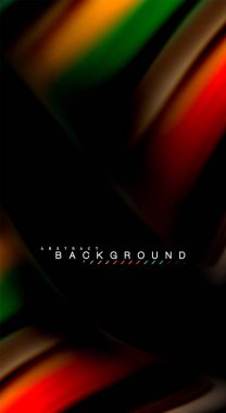 Renk dalga satırları arka plan bulanıklık