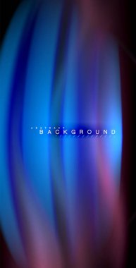 Neon parlayan dalga, sihirli enerji ve ışık arka plan