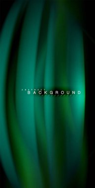 Neon parlayan dalga, sihirli enerji ve ışık arka plan