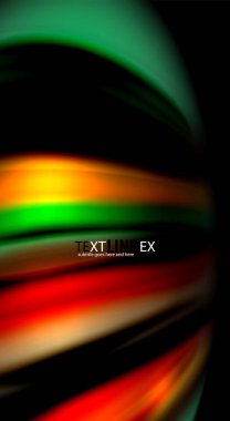 Renk dalga satırları arka plan bulanıklık