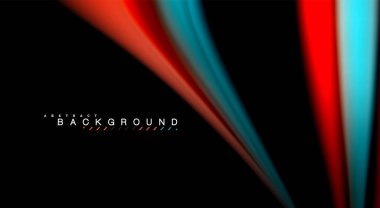 Renk dalga satırları arka plan bulanıklık