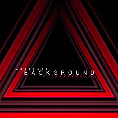 Sıvı çok renkli çizgilerle oluşturulan geometrik şekiller. Sunum, app duvar kağıdı, başlık sayfası veya poster için sanatsal illüstrasyon vektör