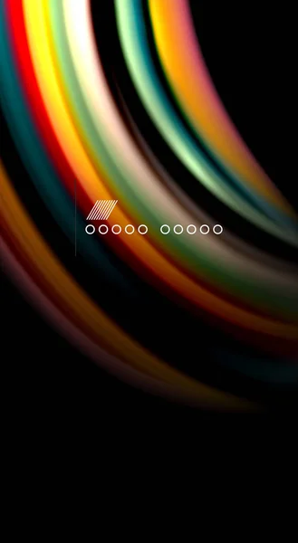 Oskärpa färg påfyllnadsrader abstrakt bakgrund — Stock vektor