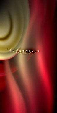 Neon parlayan dalga, sihirli enerji ve ışık arka plan