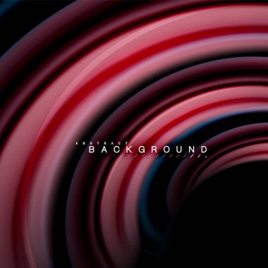 Sıvı karıştırma renkler dalga arka plan tasarlamak vektör. Renkli örgü dalgalar