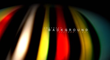 Renk dalga satırları arka plan bulanıklık