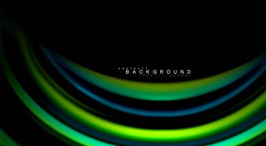 Renk dalga satırları arka plan bulanıklık