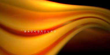 Neon parlayan dalga, sihirli enerji ve ışık arka plan