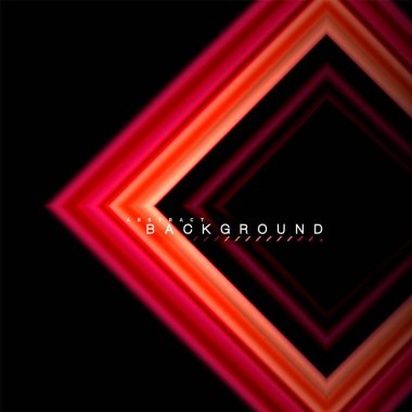 Sıvı çok renkli çizgilerle oluşturulan geometrik şekiller