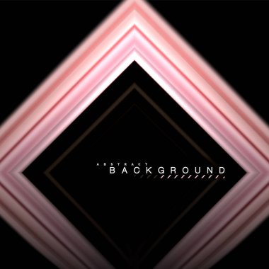 Sıvı çok renkli çizgilerle oluşturulan geometrik şekiller