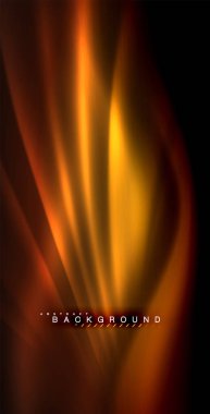 Neon parlayan dalga, sihirli enerji ve ışık arka plan