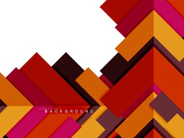 Çok renkli soyut geometrik şekiller, web reklam, iş sunumu, reklamlar paket, geometri arka plan şablonu, duvar kağıdı yazdırma