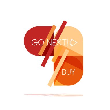 En az daire temiz soyut seçeneği adım Infographic tasarım öğesi, geometrik şekiller - Tur kareler, daireler ve satırları düzeni ile örnek metin