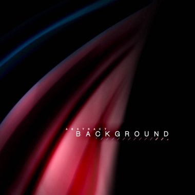 Sıvı karıştırma renkler dalga arka plan tasarlamak vektör. Renkli örgü dalgalar