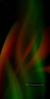 Neon parlayan dalga, sihirli enerji ve ışık arka plan