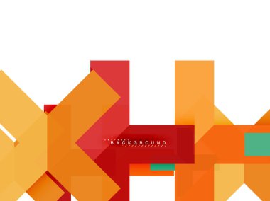 Çok renkli soyut geometrik şekiller, web reklam, iş sunumu, reklamlar paket, geometri arka plan şablonu, duvar kağıdı yazdırma