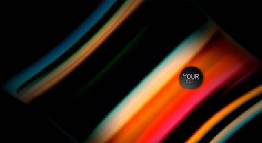 Renk dalga satırları arka plan bulanıklık