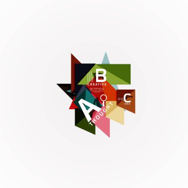 Kağıt seçeneği adımları diyagram Infographic düzeni