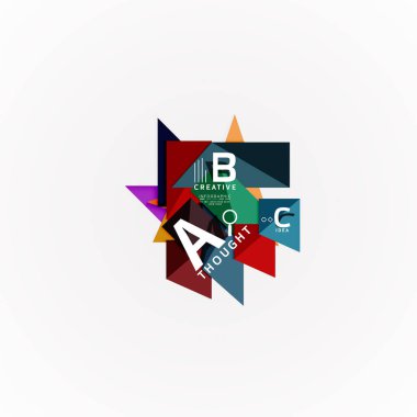 Kağıt seçeneği adımları diyagram Infographic düzeni