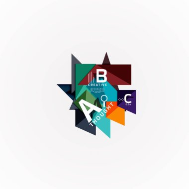 Kağıt seçeneği adımları diyagram Infographic düzeni