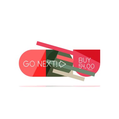 En az daire temiz soyut seçeneği adım Infographic tasarım öğesi, geometrik şekiller - Tur kareler, daireler ve satırları düzeni ile örnek metin