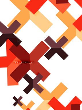 Çok renkli soyut geometrik şekiller, web reklam, iş sunumu, reklamlar paket, geometri arka plan şablonu, duvar kağıdı yazdırma