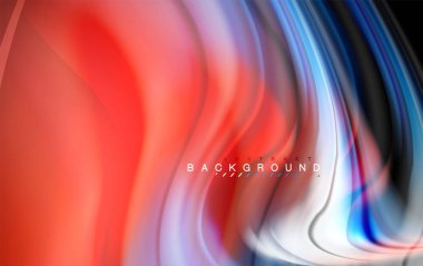 Sıvı sıvı renkler tasarım, renkli mermer veya plastik dalgalı doku arka plan, siyah, iş veya teknoloji sunu veya web broşür için parlak renkli öğeleri kapak tasarımı, duvar kağıdı