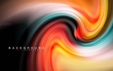 Sıvı sıvı renkler tasarım, renkli mermer veya plastik dalgalı doku arka plan, siyah, iş veya teknoloji sunu veya web broşür için parlak renkli öğeleri kapak tasarımı, duvar kağıdı