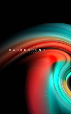 Sıvı sıvı renkler tasarım, renkli mermer veya plastik dalgalı doku arka plan, siyah, iş veya teknoloji sunu veya web broşür için parlak renkli öğeleri kapak tasarımı, duvar kağıdı