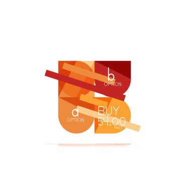 En az daire temiz soyut seçeneği adım Infographic tasarım öğesi, geometrik şekiller - Tur kareler, daireler ve satırları düzeni ile örnek metin