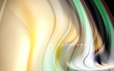 Sıvı sıvı renkler tasarım, renkli mermer veya plastik dalgalı doku arka plan, siyah, iş veya teknoloji sunu veya web broşür için parlak renkli öğeleri kapak tasarımı, duvar kağıdı