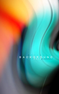 Sıvı sıvı renkler tasarım, renkli mermer veya plastik dalgalı doku arka plan, siyah, iş veya teknoloji sunu veya web broşür için parlak renkli öğeleri kapak tasarımı, duvar kağıdı