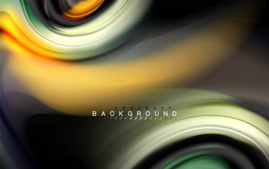 Sıvı sıvı renkler tasarım, renkli mermer veya plastik dalgalı doku arka plan, siyah, iş veya teknoloji sunu veya web broşür için parlak renkli öğeleri kapak tasarımı, duvar kağıdı