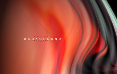 Sıvı sıvı renkler tasarım, renkli mermer veya plastik dalgalı doku arka plan, siyah, iş veya teknoloji sunu veya web broşür için parlak renkli öğeleri kapak tasarımı, duvar kağıdı