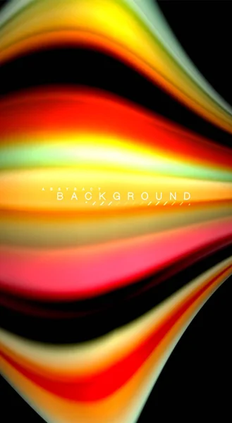 Blur χρώμα κύμα γραμμές αφηρημένα φόντο — Διανυσματικό Αρχείο